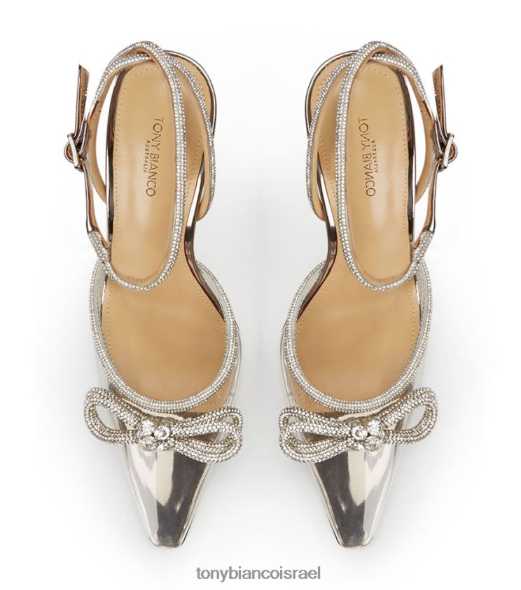 נעלי עקב | נשים ברק ויניליט / מטאל ברור Tony Bianco עקבי ארוס 8BNR8T172